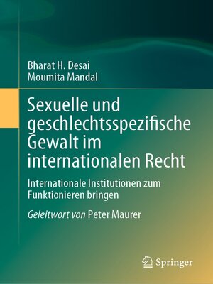 cover image of Sexuelle und geschlechtsspezifische Gewalt im internationalen Recht